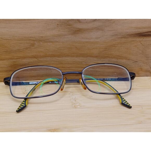 Caterpillar CAT CT-4010-014 Eyeglasses Rectangle Full Rim Frames - Picture 1 of 14